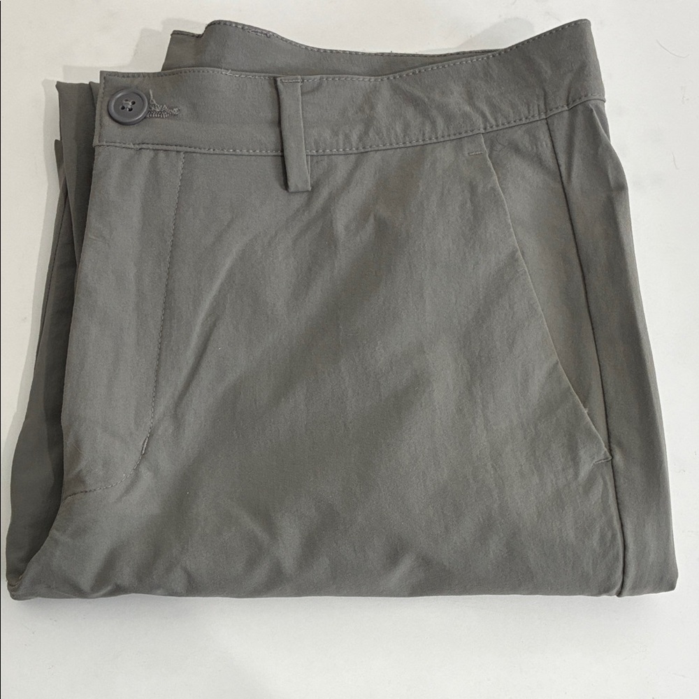GAP Fit Drive Pants Mens 33x30 Gray Performance Athletic Golf